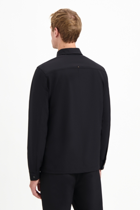 NO-EXCESS overshirt full zipper stretch sedoc